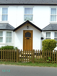 New porch offering increased space